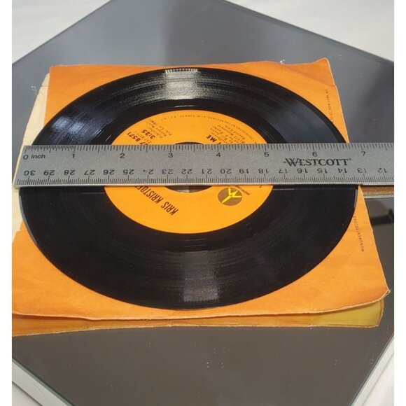 Kris Kristofferson - Why Me Help Me Monument Vinyl Record 45rpm 1972 - Picture 6 of 6